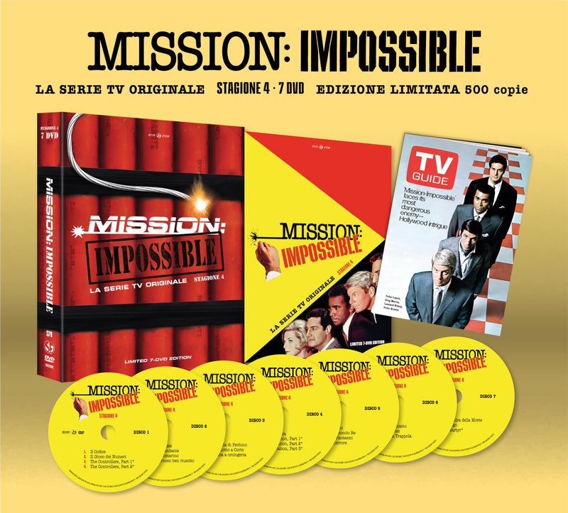 Mission: Impossible - Serie Tv - Stagione 04 (7 Dvd) (Limited Edition 500 Copie