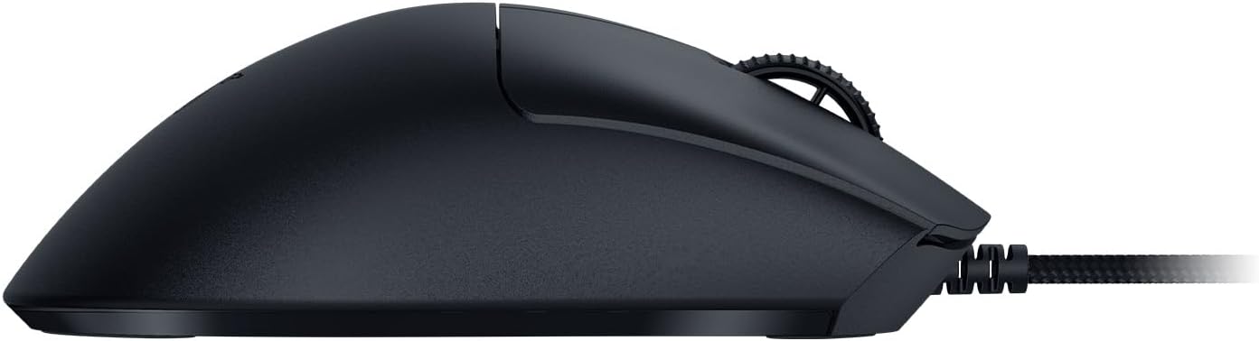 Razer DeathAdder V3 - Ergonomic Esports Mouse (59 g Lightweight Design, Ergonomic Form, 30K Optical Sensor, Optical Mouse Switches Gen-3, 8000Hz HyperPolling Technology, Speedflex Cable
