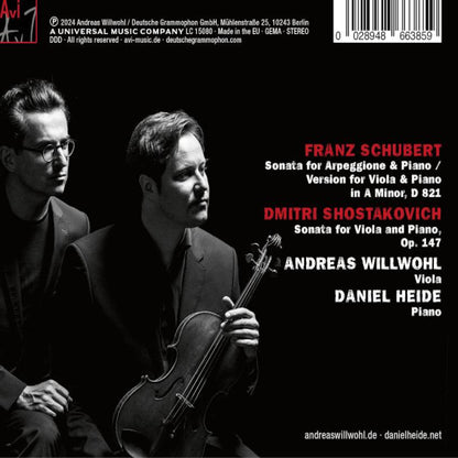 Schubert & Shostakovich: Viola & Piano