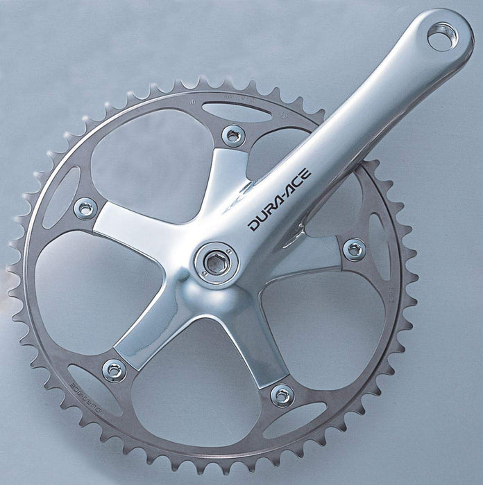 Shimano FC-7710 Dura-Ace Track crankset, without chainring, 165 mm
