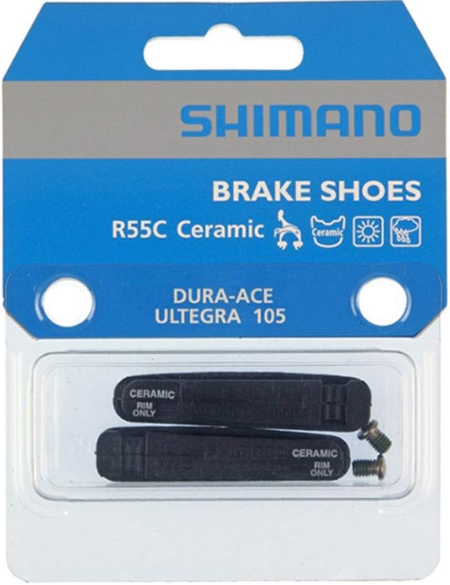 Shimano R55C Dura Ace/Ultegra cartridge pad inserts, ceramic rims, pair