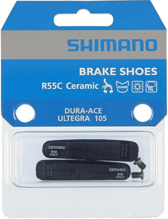 Shimano R55C Dura Ace/Ultegra cartridge pad inserts, ceramic rims, pair