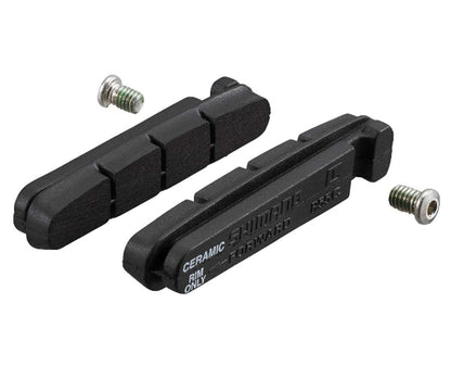 Shimano R55C Dura Ace/Ultegra cartridge pad inserts, ceramic rims, pair