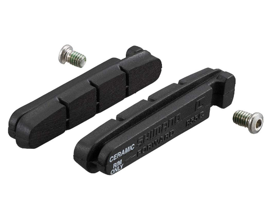Shimano R55C Dura Ace/Ultegra cartridge pad inserts, ceramic rims, pair