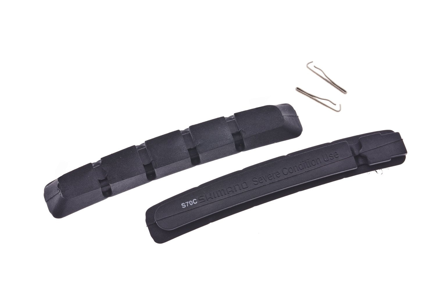 Shimano S70C V-brake cartridge pad insert, alloy rims, pair