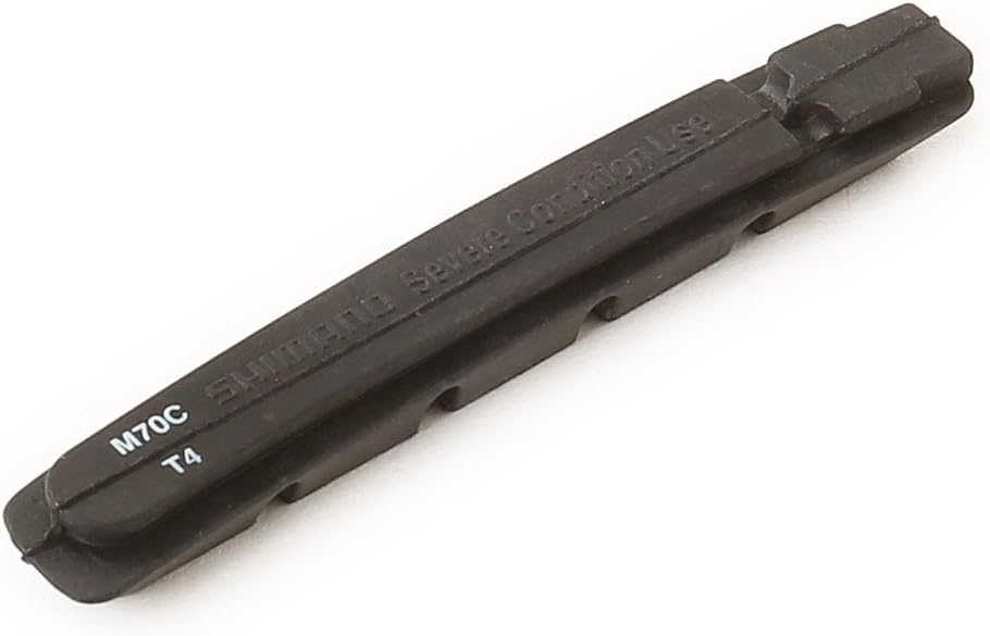 Shimano M70CT4 V-brake cartridge pad insert, alloy machined rims, pair