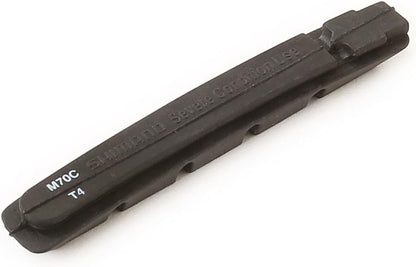 Shimano M70CT4 V-brake cartridge pad insert, alloy machined rims, pair