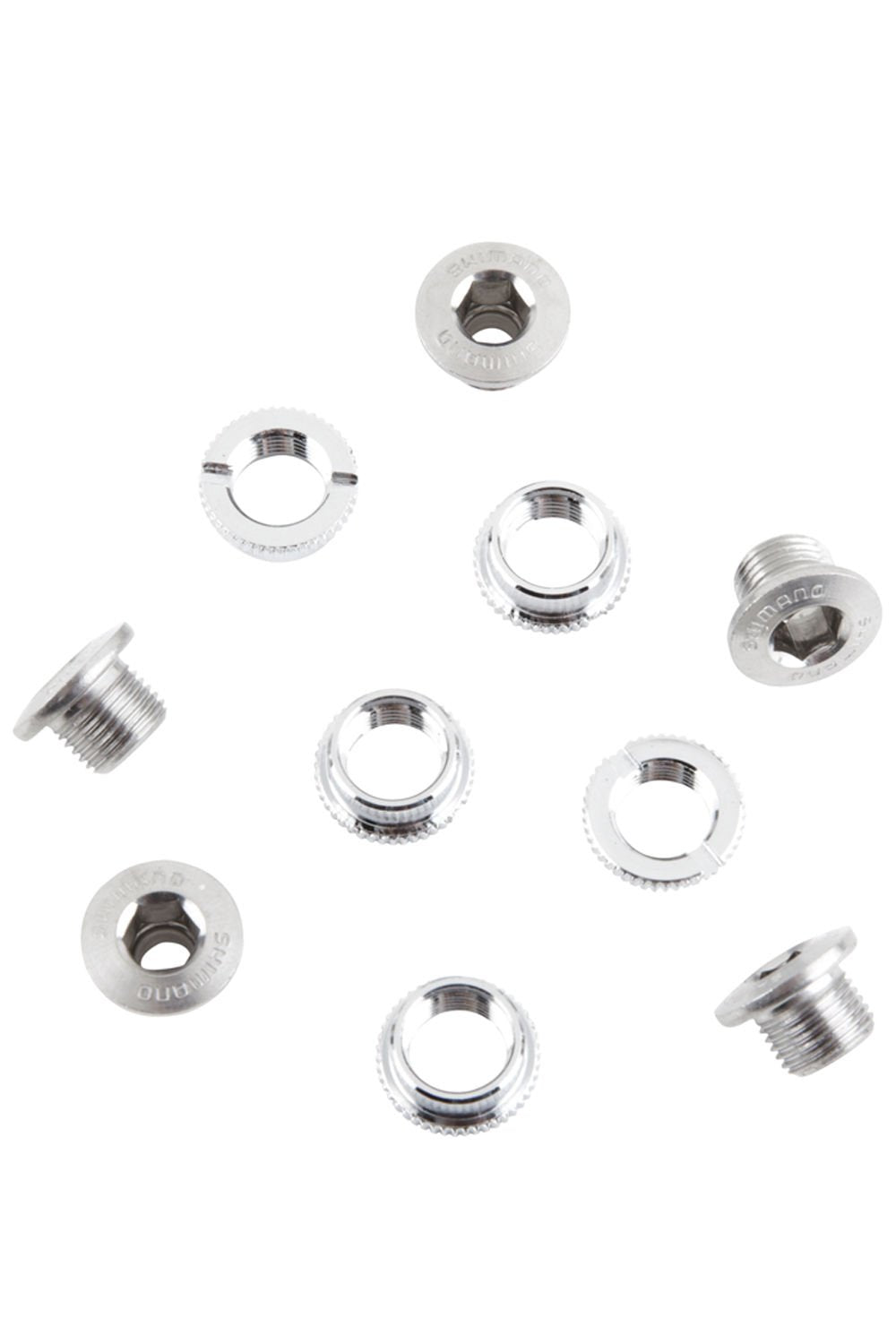 Shimano FC-7710 chainring bolts M8 x 6 mm (set of 5)