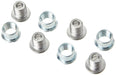 Shimano FC-M540 double chainring fixing bolts and nuts - M8 x 8.5 mm - (set of 4)