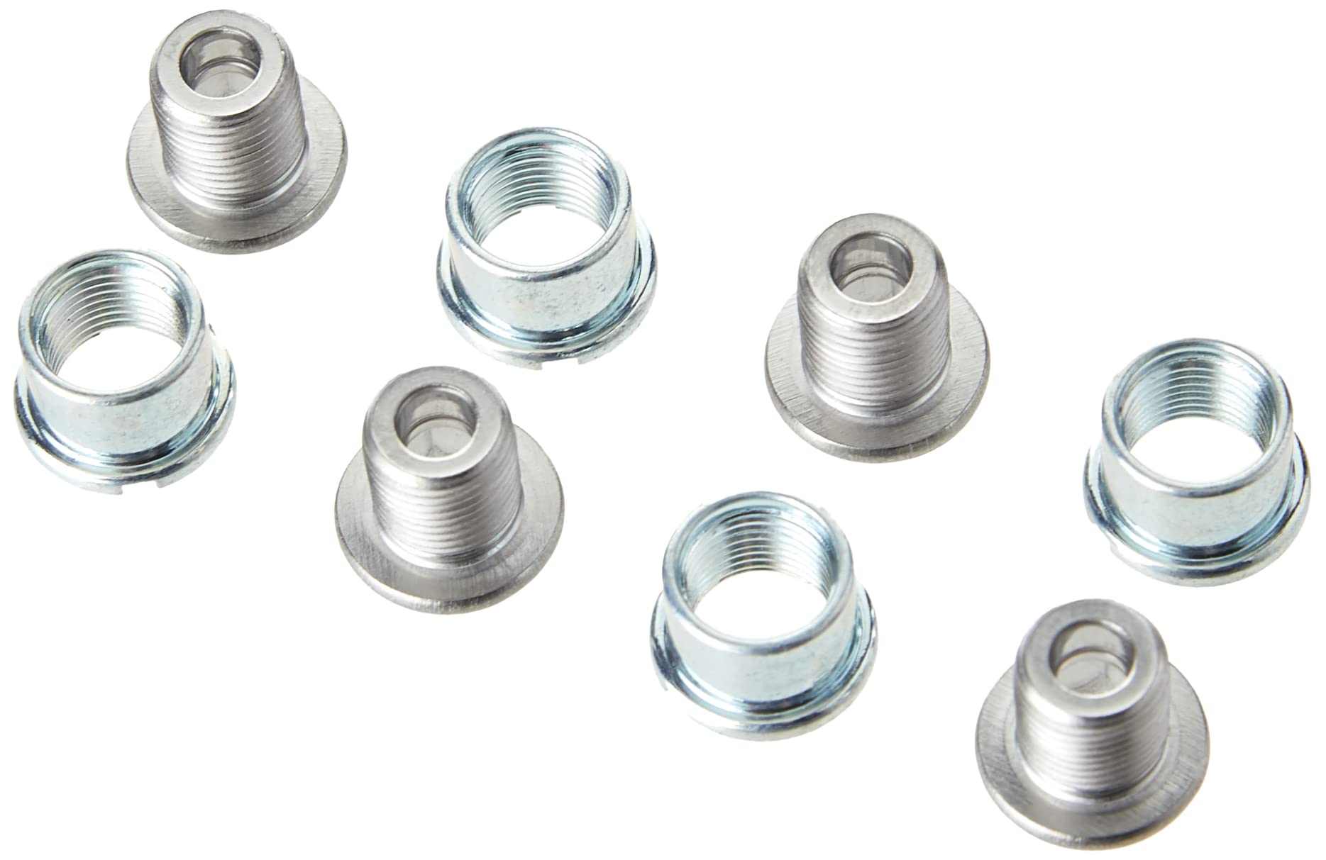 Shimano FC-M540 double chainring fixing bolts and nuts - M8 x 8.5 mm - (set of 4)