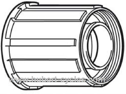 Shimano C201 / RM40 8-speed MTB Freehub body