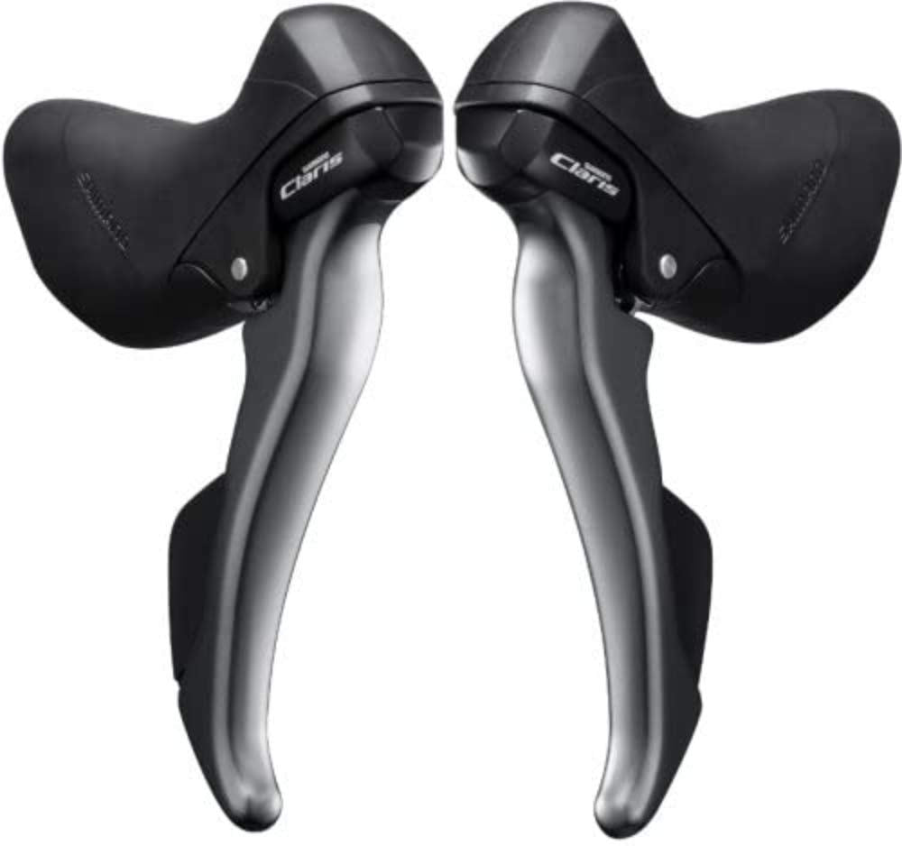Shimano ST-R2000 / R2030 Claris 8-speed road drop bar levers, triple