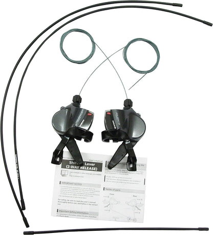 Shimano SL-R2000 Claris 8-speed road flat bar levers, double
