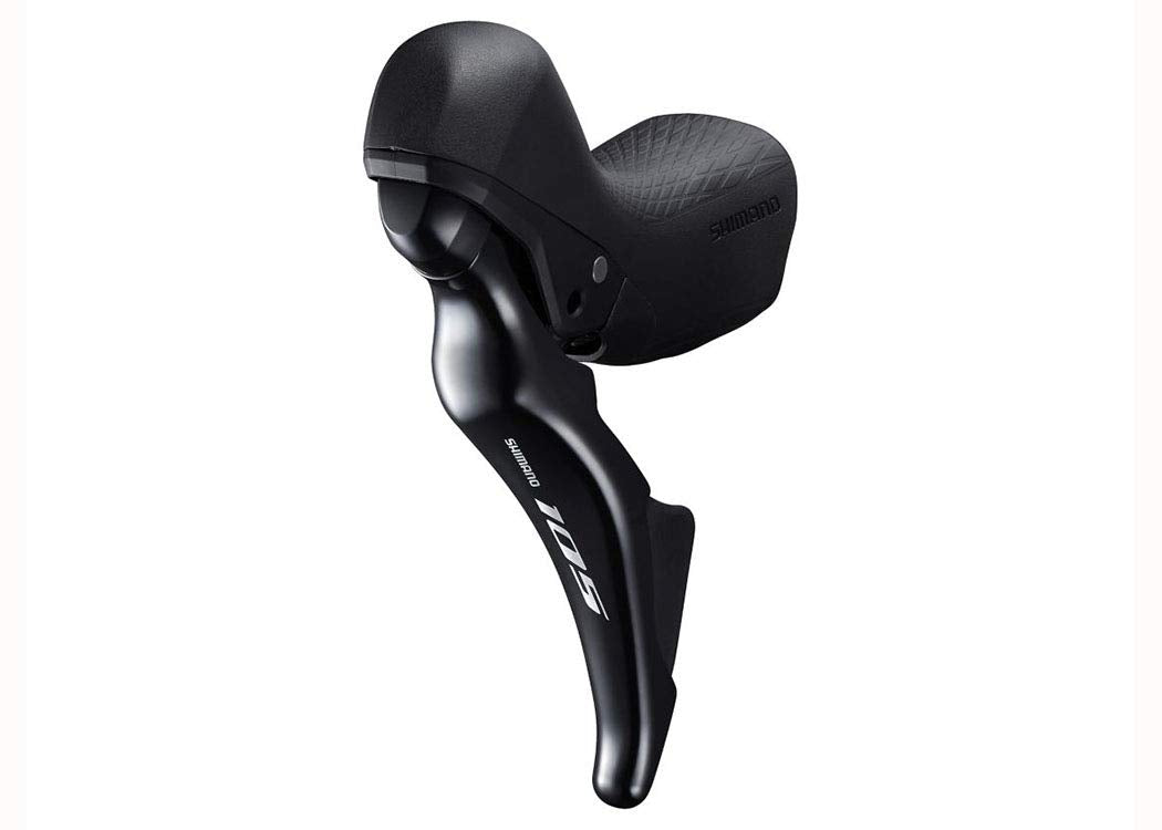 Shimano ST-R7025 105 double hydraulic / mechanical STI lever, left hand, black