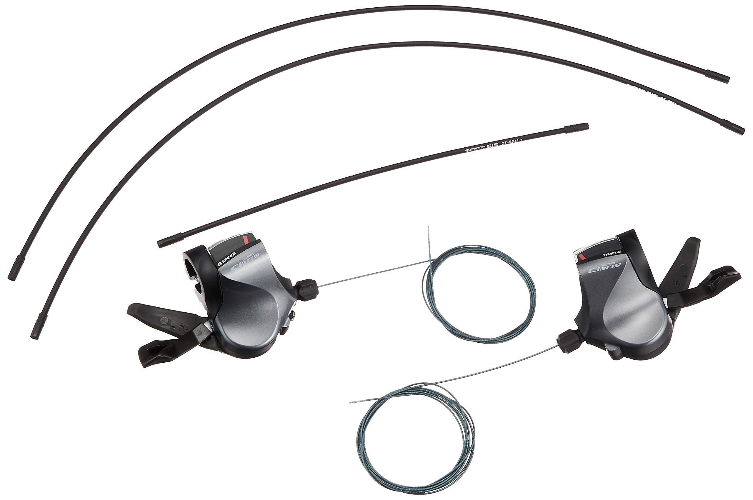 Shimano SL-R2030 Claris 8-speed road flat bar levers, triple