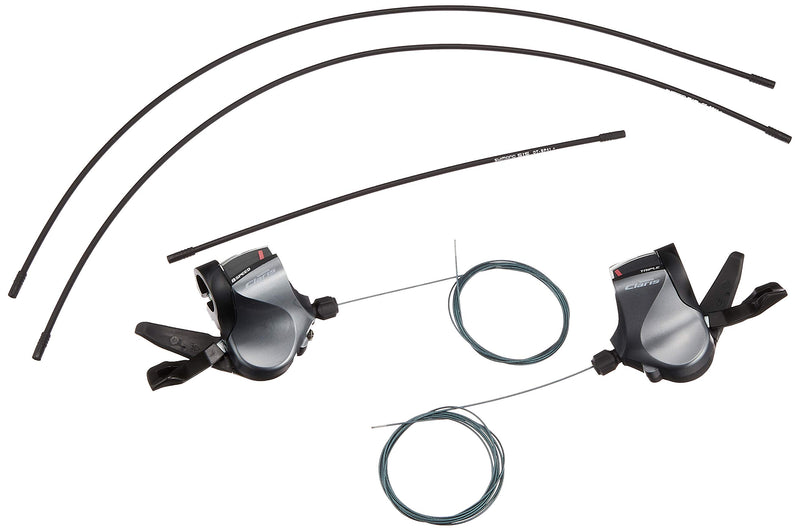 Shimano SL-R2030 Claris 8-speed road flat bar levers, triple