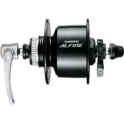 Shimano DH-S501 Alfine, 6v 3w, Centre-Lock disc, 32h, Q/R, black