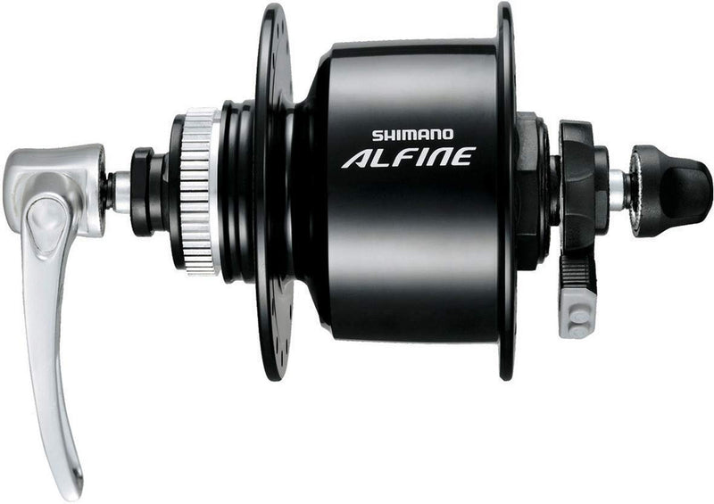 Shimano DH-S501 Alfine, 6v 3w, Centre-Lock disc, 36h, Q/R, black