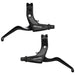 Shimano BL-T611 Deore 3-finger brake levers for V-brakes, black