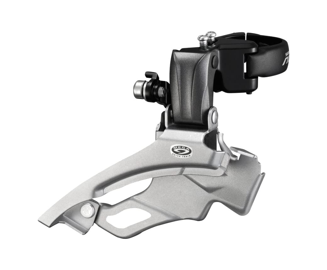 Shimano FD-M371 Altus MTB 9-speed front derailleur, conventional swing, dual-pull