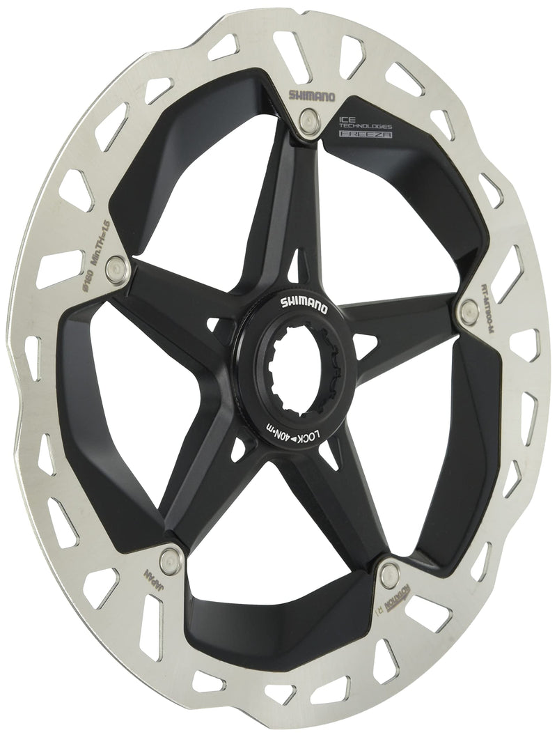 Shimano RT-MT900 disc rotor with internal lockring, Ice Tech FREEZA, 180 mm