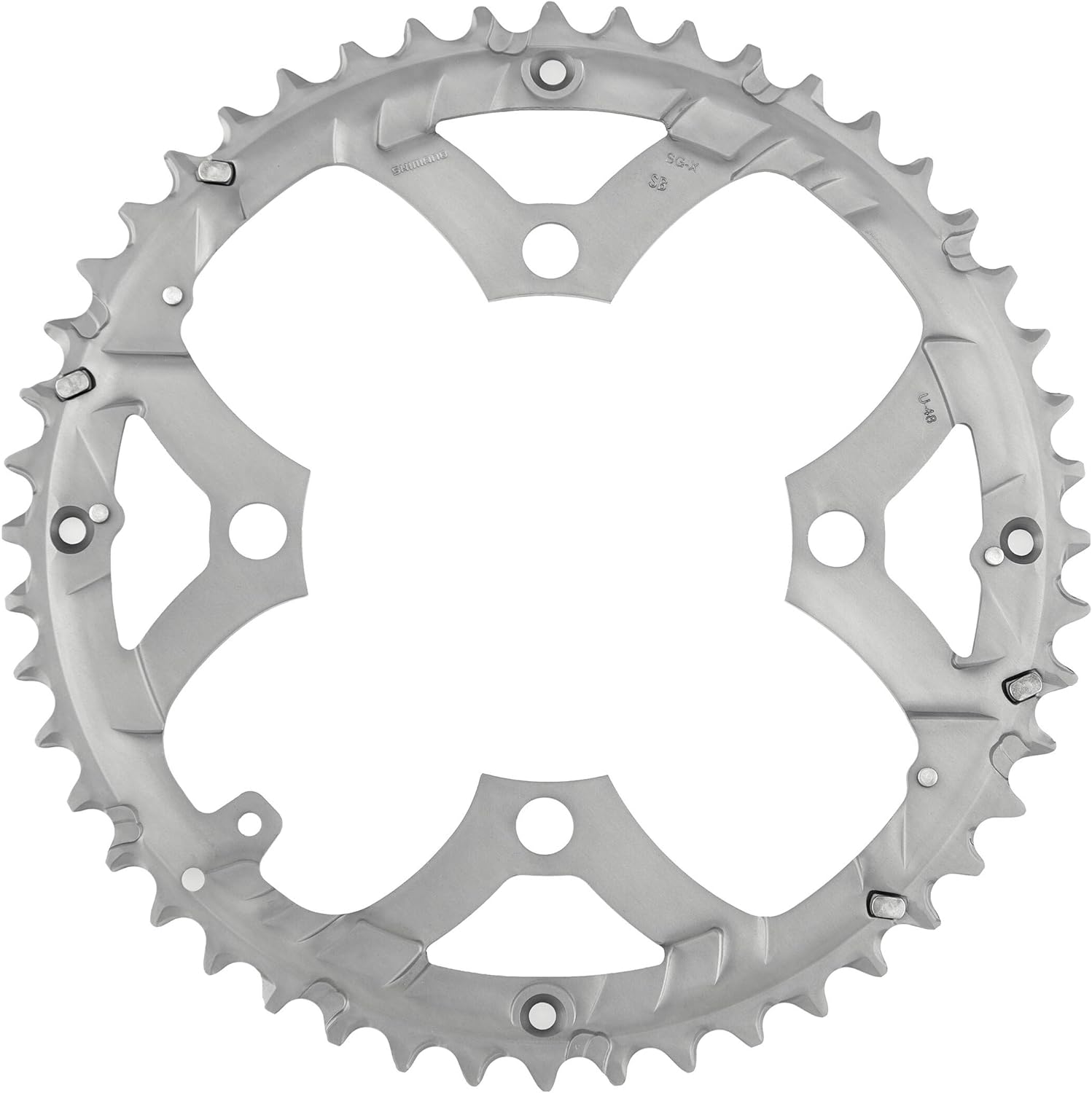 Shimano FC-M590 chainring for chain guard 48T, grey