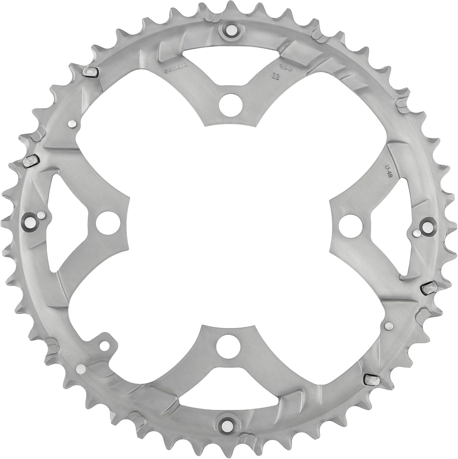 Shimano FC-M590 chainring for chain guard 48T, grey