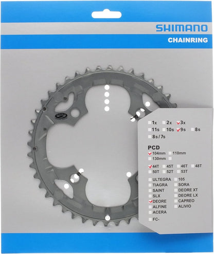 Shimano FC-M591 chainring 44T, grey