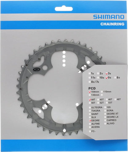 Shimano FC-M591 chainring 44T, grey
