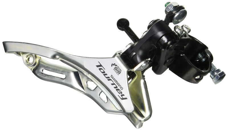 Shimano FD-TY300 Tourney 6/7-speed triple front derailleur, down pull, 28.6 mm, for 42T