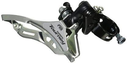 Shimano FD-TY300 Tourney 6/7-speed triple front derailleur, top pull, 28.6 mm, for 42T