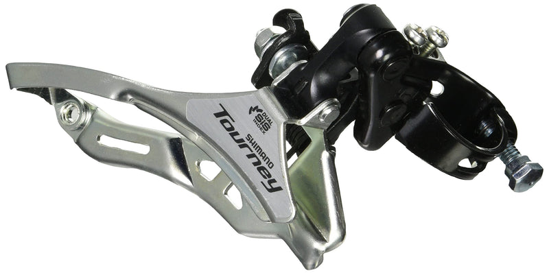 Shimano FD-TY300 Tourney 6/7-speed triple front derailleur, top pull, 28.6 mm, for 42T