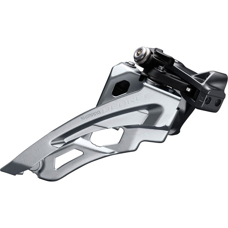 Shimano Deore M6000-L triple front derailleur, low clamp, side swing, front pull