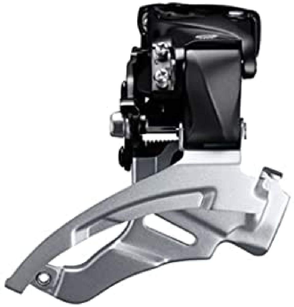 Shimano FD-M2000 Altus 9-speed hybrid front derr, conventional swing, dual-pull 63-66