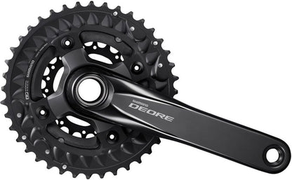 Shimano FC-M6000 Deore 10-speed chainset, 40/30/22T, 50 mm chain line, 175 mm
