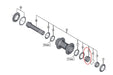 Shimano HB-M618 right hand cone