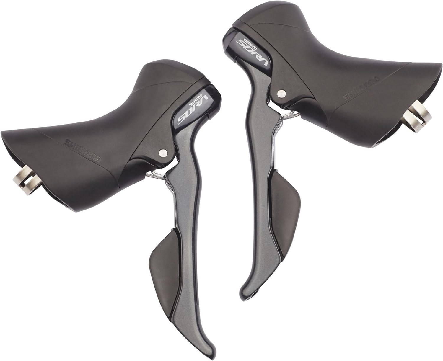 Shimano ST-R3000 Sora STI lever set, 9-speed, triple