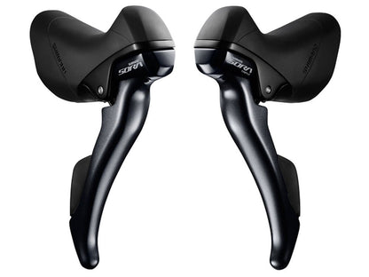 Shimano ST-R3000 Sora STI lever set, 9-speed, triple