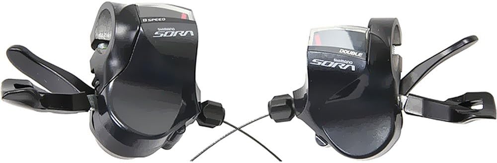 Shimano SL-R3000 Sora 9 speed shift levers for flat bar, double