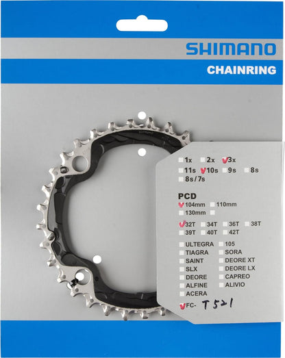 Shimano FC-T521 chainring 36T-AL, black