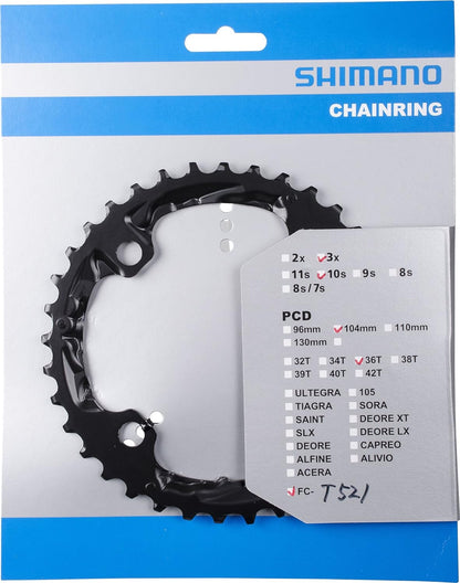 Shimano FC-T521 chainring 36T-AL, black