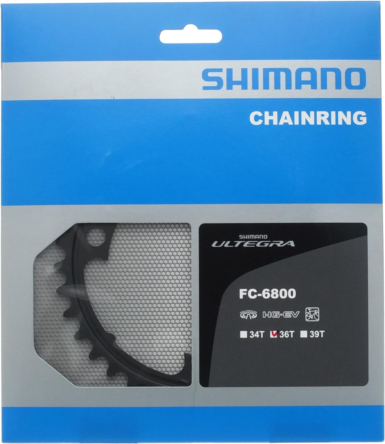 Shimano FC-6800 chainring 36T-MB for 46-36T/52-36T