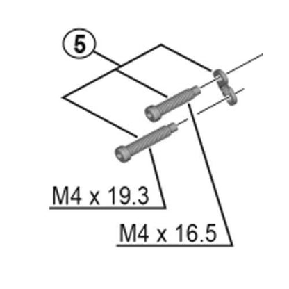Shimano RD-M7000-10 stroke adjusting screws and plate