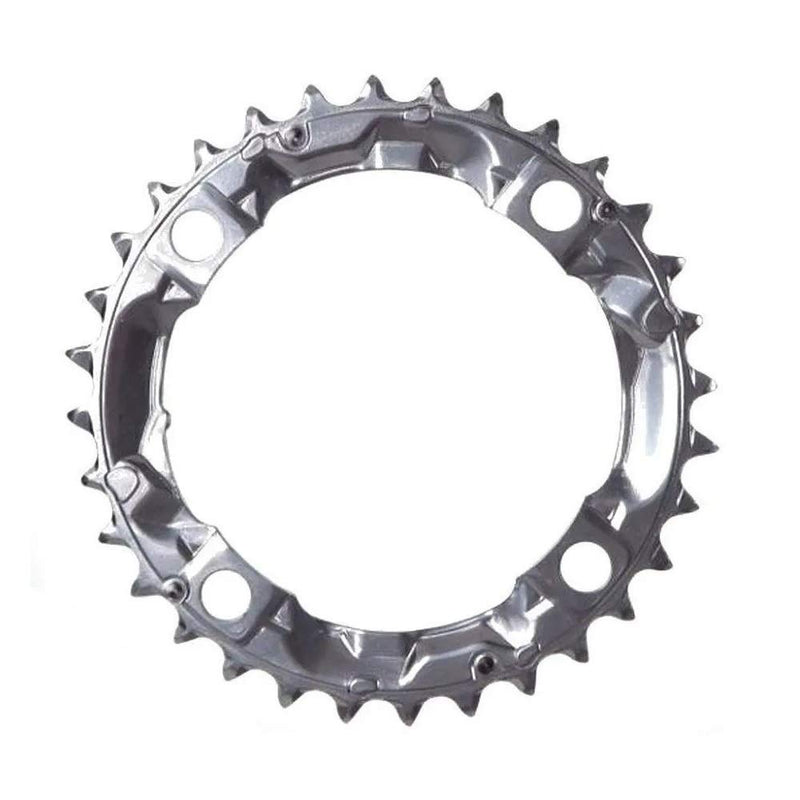 Shimano FC-M430-8 chainring and protector, 32T, silver