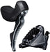 Shimano ST-R8020 bled hydraulic disc, mechanical STI set, flat mount calliper, LH rear