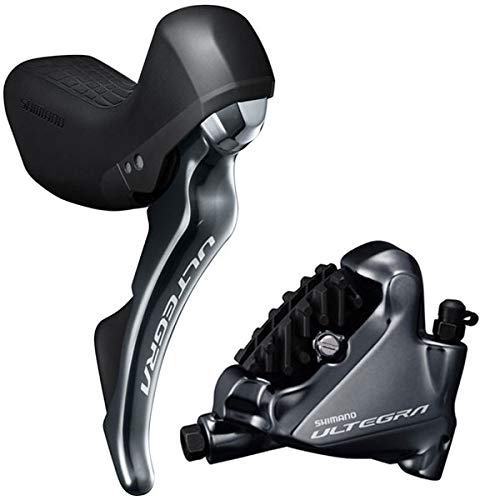 Shimano ST-R8020 bled hydraulic disc, mechanical STI set, flat mount calliper, LH rear