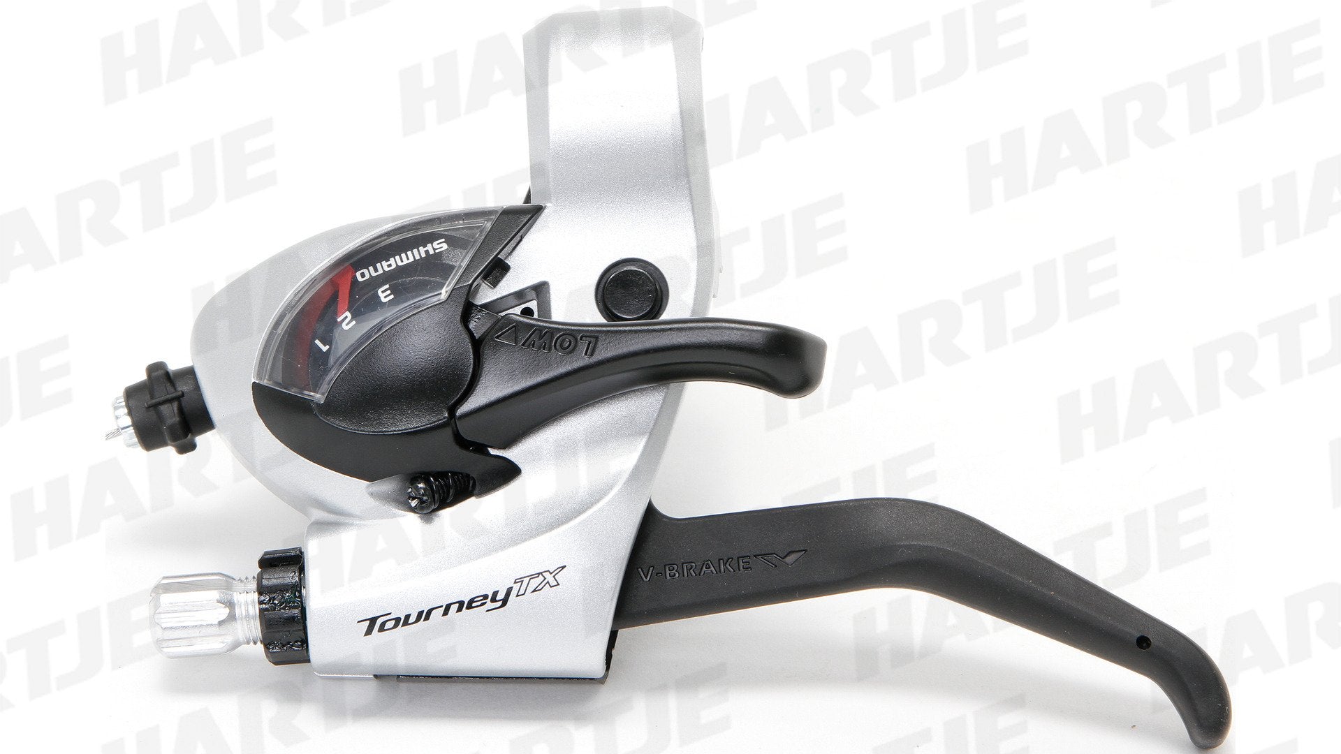 Shimano ST-TX800 Tourney TX STI lever, 3-speed, silver, left hand