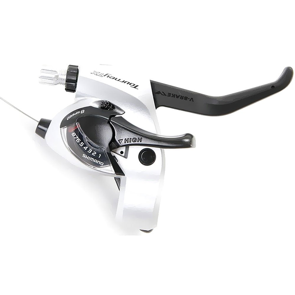 Shimano ST-TX800 Tourney TX STI lever, 8-speed, silver, right hand