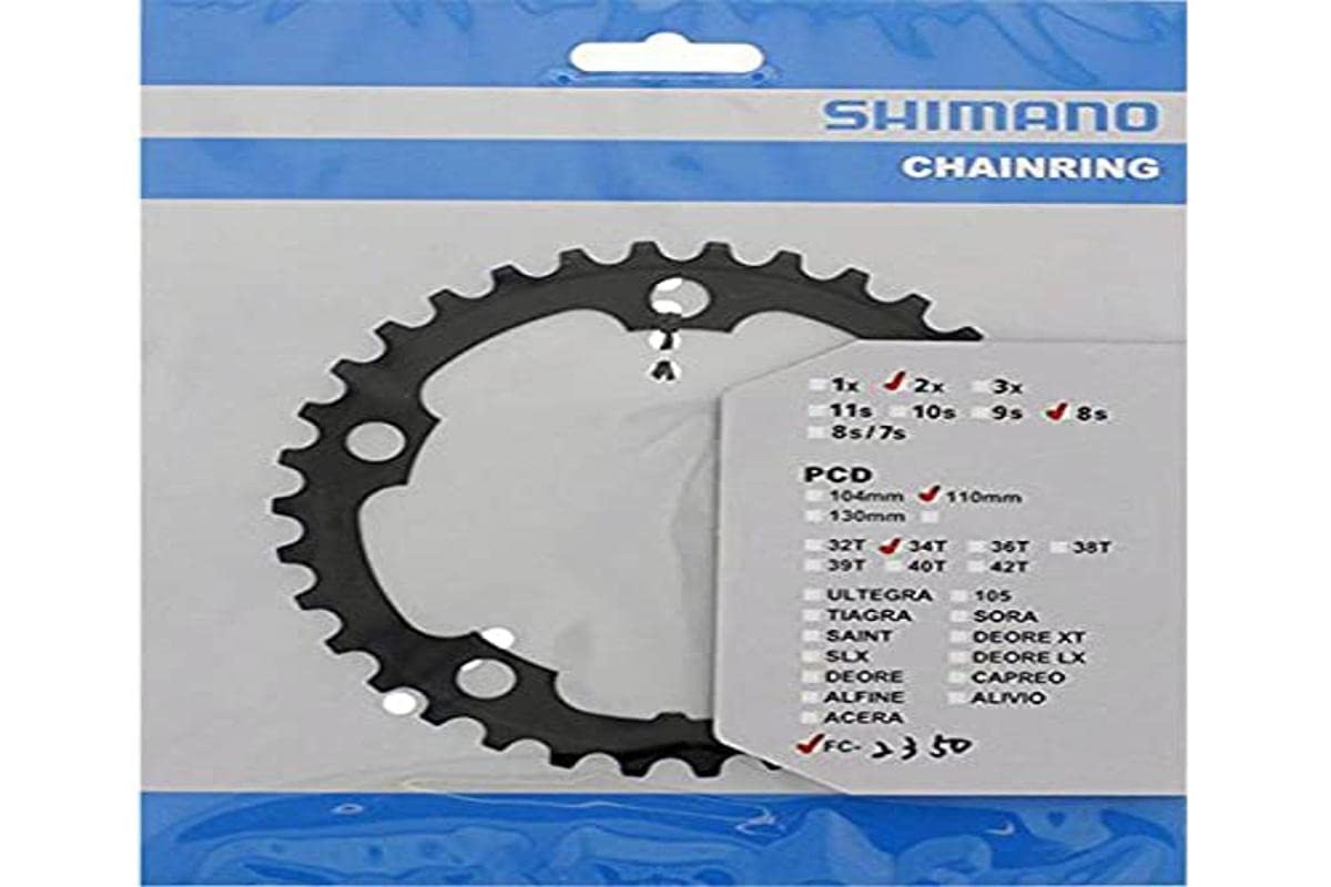 Shimano FC-2350 chainring, 34T, black