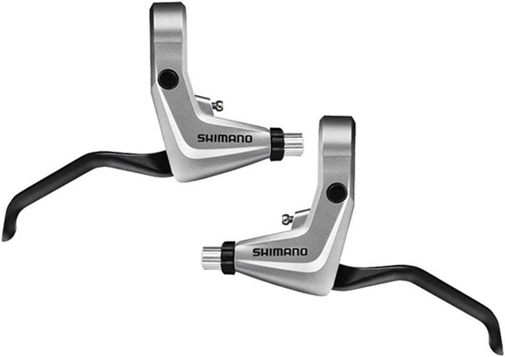 Shimano BL-T4000 Alivio 2-finger brake levers for V-brakes - silver